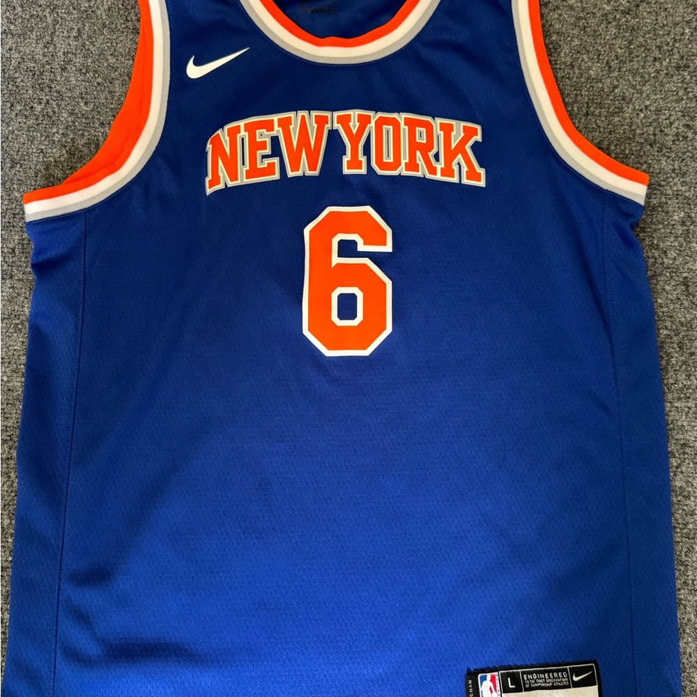 Blue New York Basketball Jersey